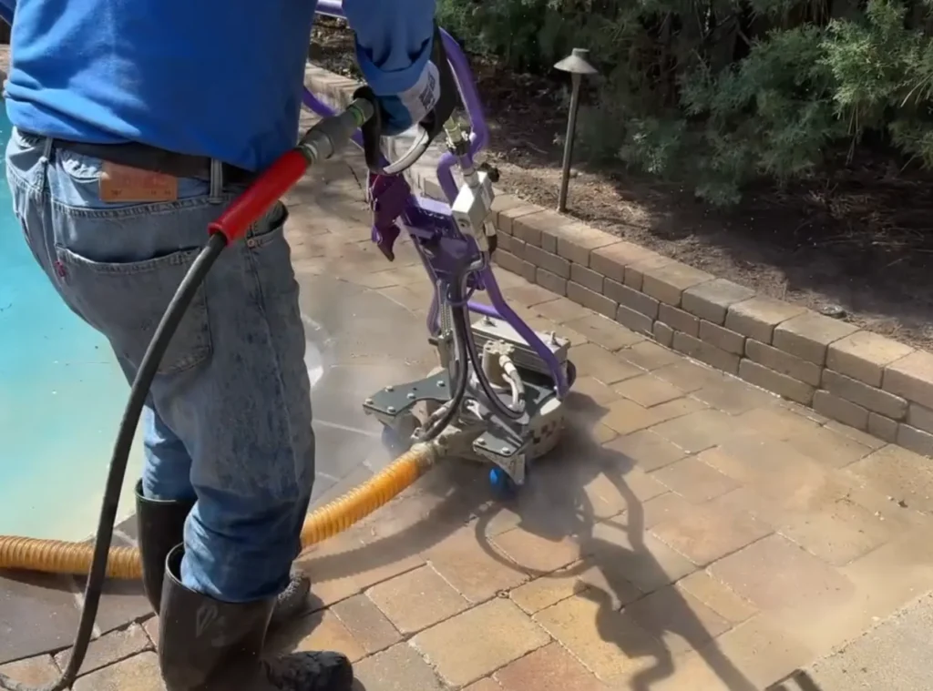 Professional Paver Cleaning